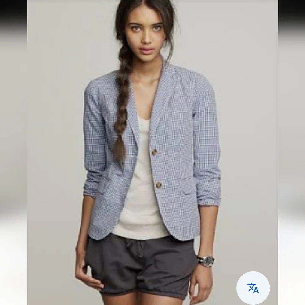 JCrew: Women's Blue Blazer - Picture 1 of 5